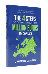 4 steps to generate your first million Euros book by Christelle Damiens Export Business in Europe